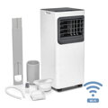 A TROTEC PAC 2016 E WiFi mobil klímaberendezés modern, alkalmazáson keresztüli vezérlést kínál