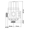 WilTec EPC-2 nyomáskapcsoló