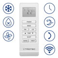  Falra szerelhető monoblokk klíma TROTEC PAC-W 2200 WiFI-vel