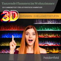 Heidenfeld HF-WK200 elektromos kandalló 100x55 cm (fekete)
