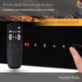Heidenfeld HF-WK200 elektromos kandalló 128x55 cm (fehér)