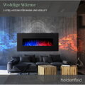 Heidenfeld HF-WK300 elektromos kandalló 128x55 cm (fekete)