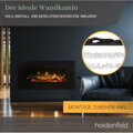 Heidenfeld HF-WK300 elektromos kandalló 128x55 cm (fekete)