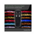 Heidenfeld HF-WK400 elektromos kandalló 3D lánghatással