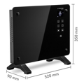 Dizájn fűtőtest TROTEC TFC 220 E
