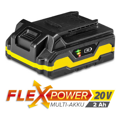 TROTEC Flexpower 20 V 2,0 Ah akkumulátor