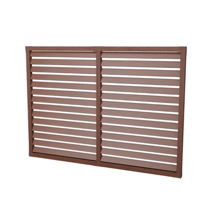 DECOClim S hátsó fa burkolat