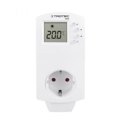 TROTEC BN30 konnektoros-termosztát deaktiviert